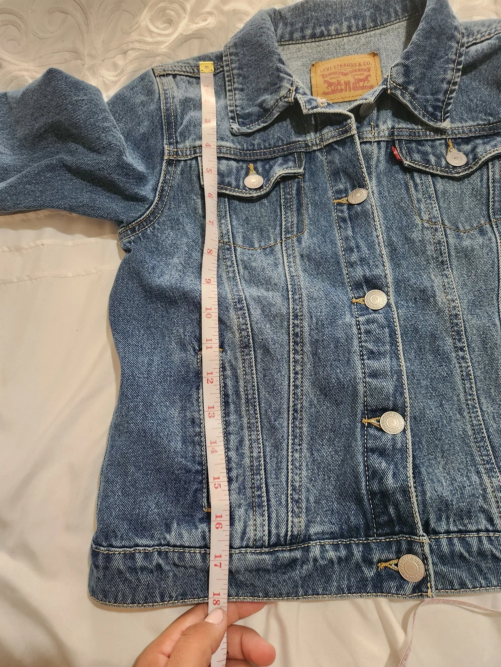 Levi's Kids Blue Denim Trucker Jacket